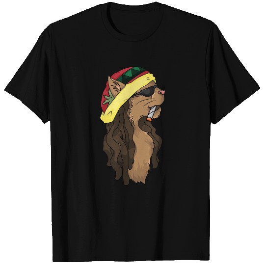 Cat Smoking Weed T Shirts