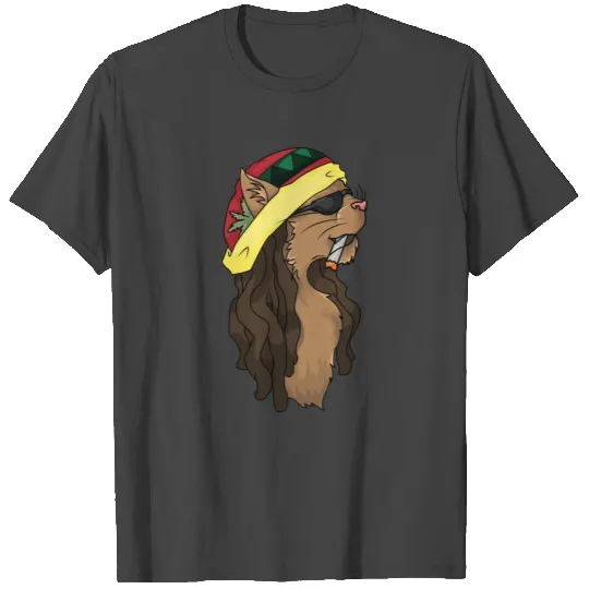 Cat Smoking Weed T Shirts
