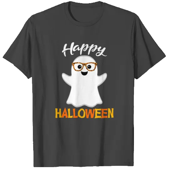 Happy Halloween Ghost Costume Gifts Sunglasses Kid T Shirts