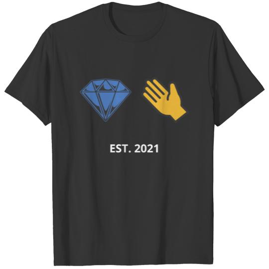 Diamond Hands To The Moon T-shirt