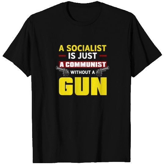 Capitalism Weapon Funny Saying T Shirts