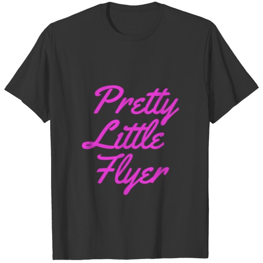 Funny Cheerleader Pretty Little Flyer Gymnastics S T-shirt