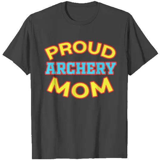 Proud Archery Mom Deer Bow Hunting American Women T Shirts