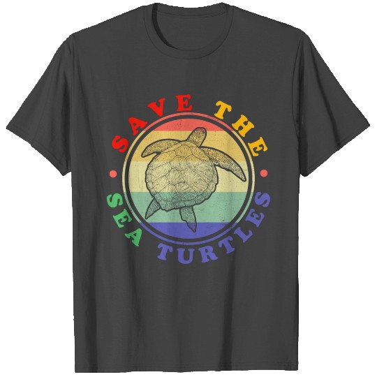 Save The Sea Turtles Love Ocean Sea Turtle Lovertu T Shirts