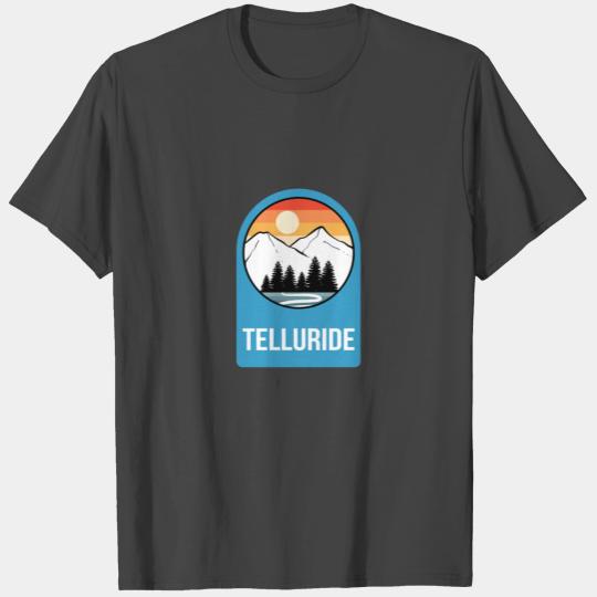Telluride National Park Rocky Mountains Symbol T Shirts