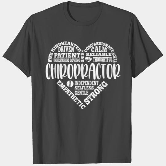 Chiropractor chiropractic subway art T Shirts