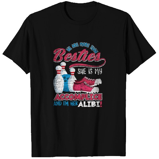 Bowling Girlfriend Friend T Shirts