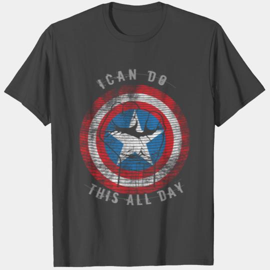 Captain America I can do this all day T Shirts