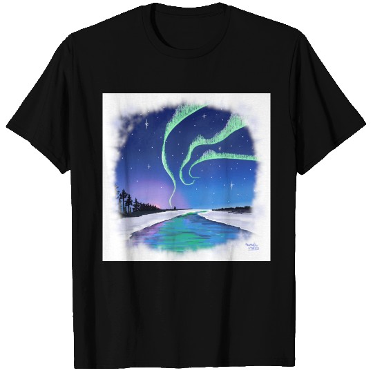 Under the northern lights T Shirts