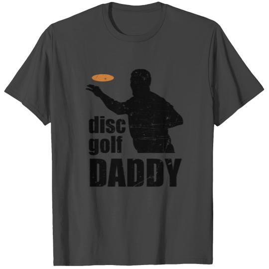 Disc Golf Daddy Father Retro Gift Hole In One Pair T Shirts