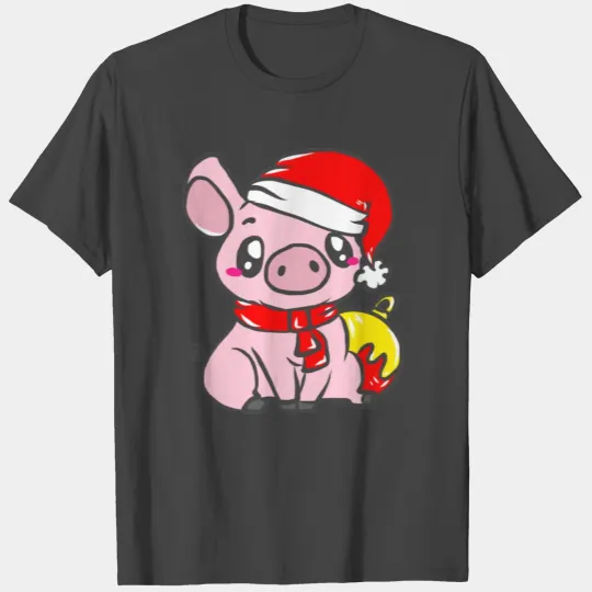 Piglet for Christmas T Shirts