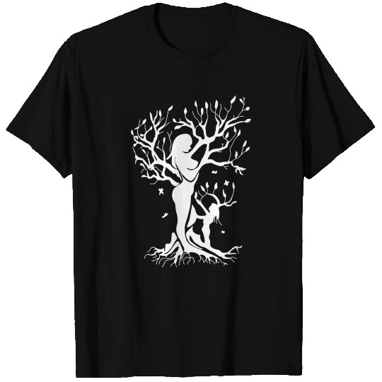 Mother Daughter Tree T Shirts