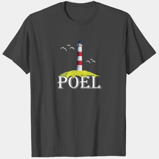 Insel Poel - Lighthouse Seagull - Souvenir Gift T Shirts