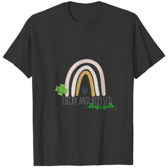 Lucky and Blessed/Patrick's Day Gift T Shirts