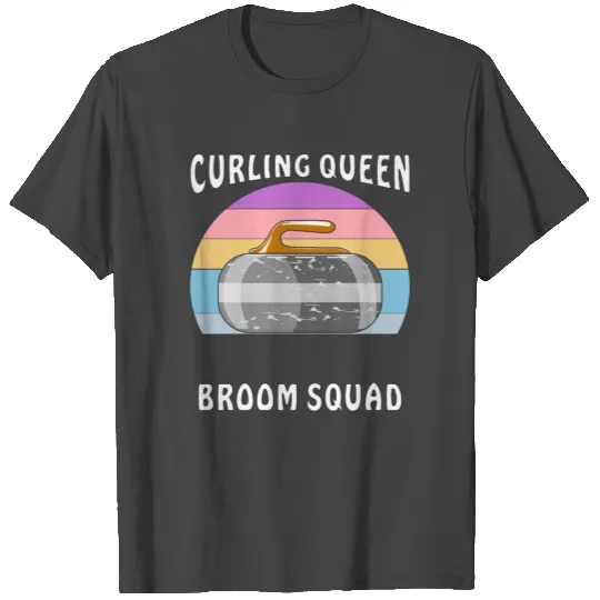 CURLING QUENN BROOM SQUAD T Shirts