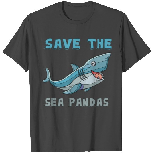 Save the Sea Pandas Killer Whale Orca Gift T Shirts