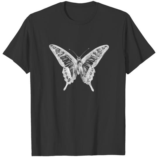 Butterfly Plain - Butterflies Admirer T Shirts