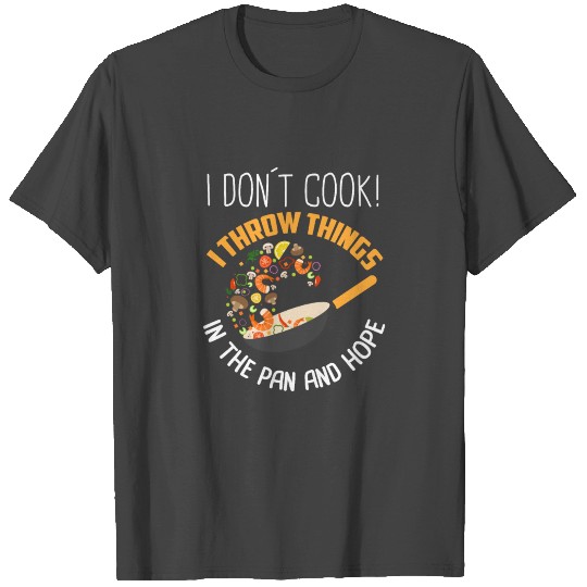 Cook Chef Cooking Kitchen Food Restaurant Culinary T Shirts