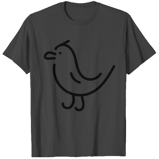 Seagull line art T Shirts