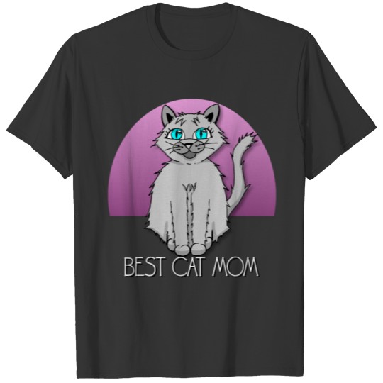 Cat Best Cats Mom Best Cat Mom T-shirt