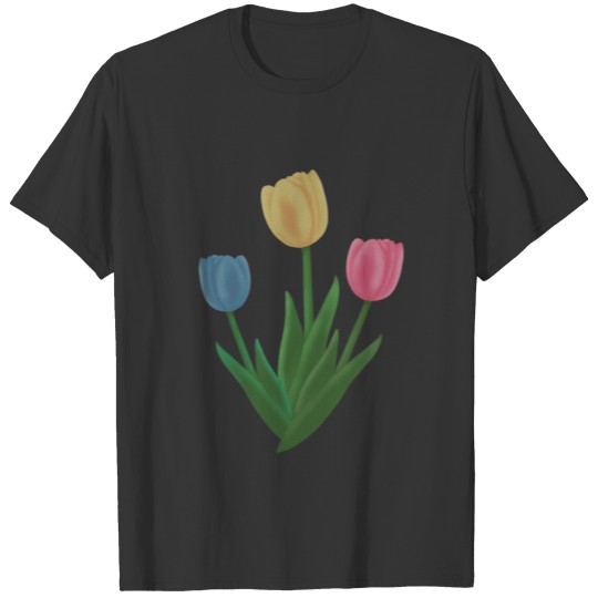 Tulips Flowers Spring T-shirt