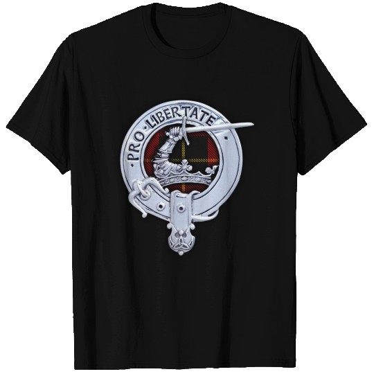 Clan Wallace Crest & Tartan T Shirts