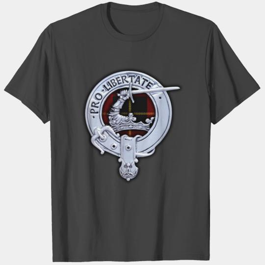 Clan Wallace Crest & Tartan T Shirts