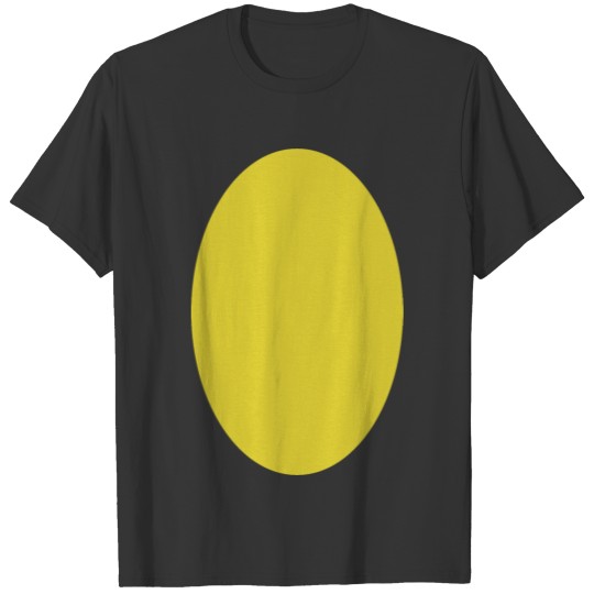 Circle - Round - Yellow T Shirts