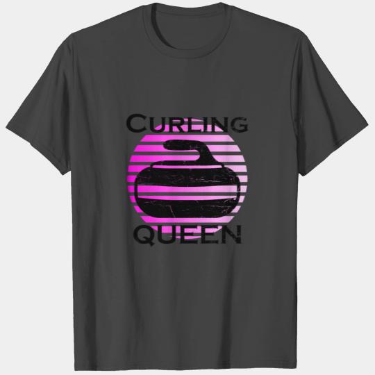 curling queen T Shirts