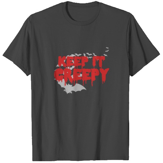 Creepy bat T Shirts