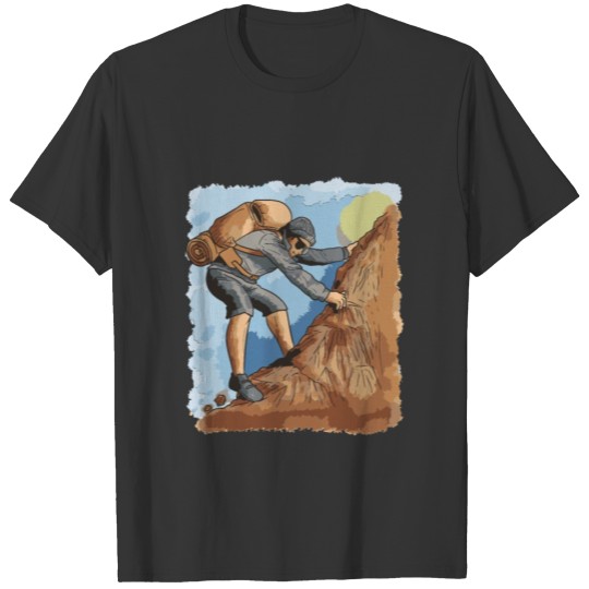 Adventure Handsome Hiker T-shirt