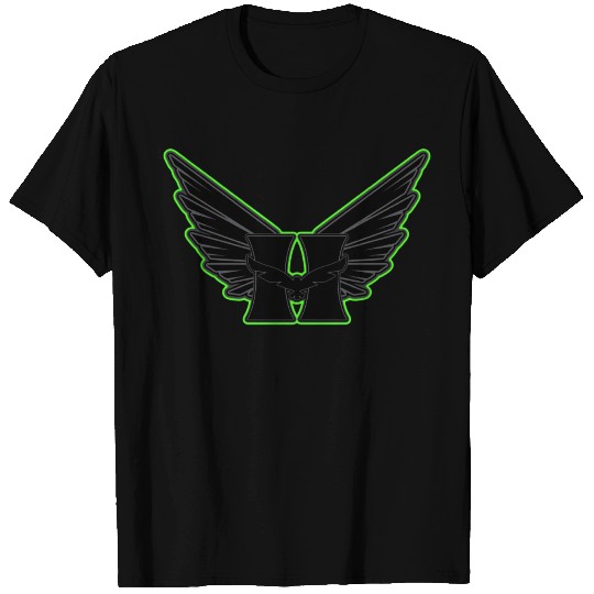 Alien Hawk Logo T Shirts