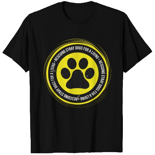 Rescuing Stray Dogs T Shirts