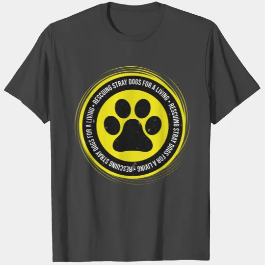 Rescuing Stray Dogs T Shirts