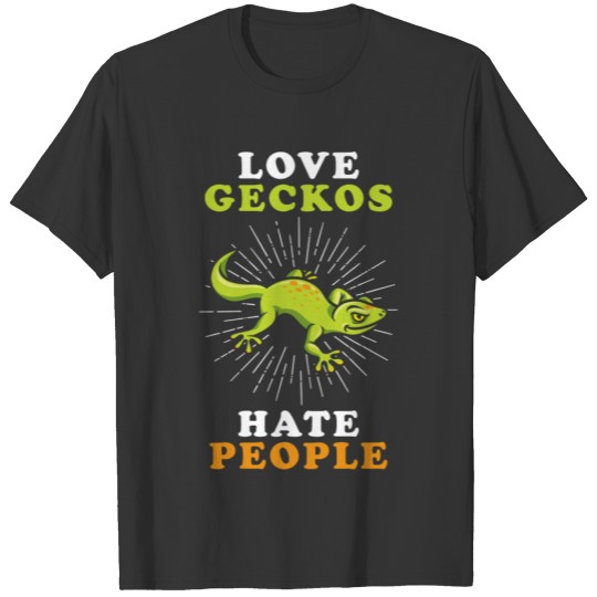 Gecko Saying Funny T Shirts