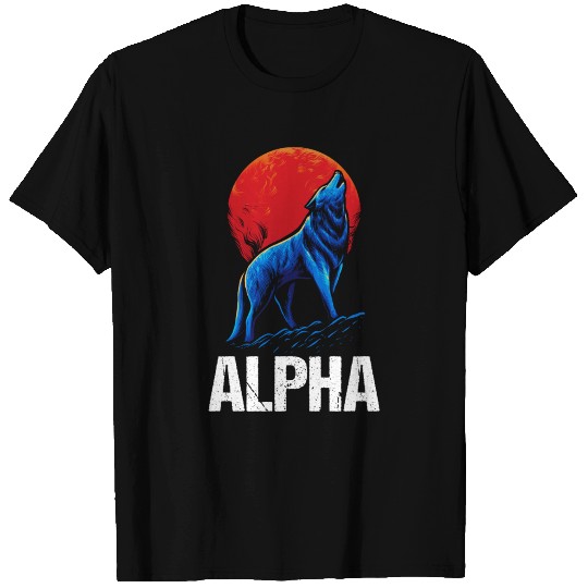 Alpha Wolf T Shirts