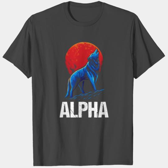 Alpha Wolf T Shirts