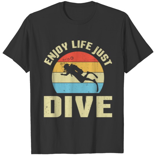 Divers Scuba Diving Freediving Diver T-shirt