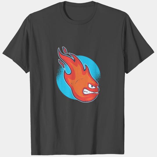 Angry fireball T Shirts