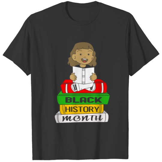 Black History Month Kids Girls T Shirts