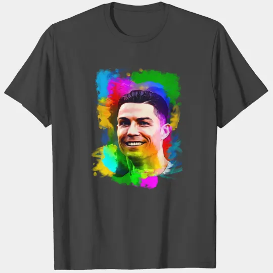 cr7 Pop art watercolor T Shirts
