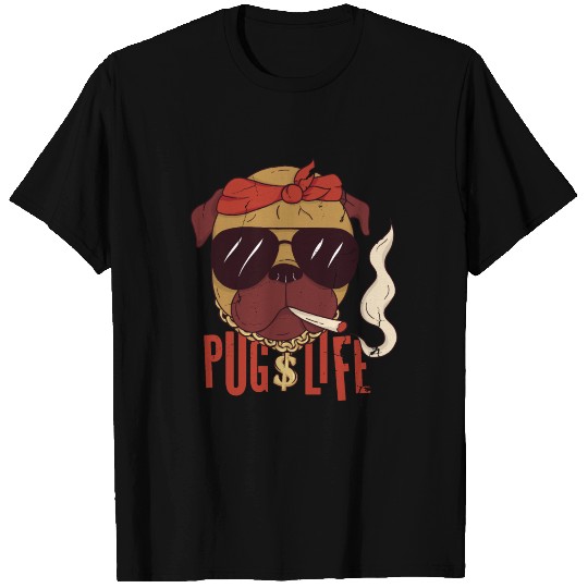 Pug Life Thug Life - Pug Thug Life T Shirts