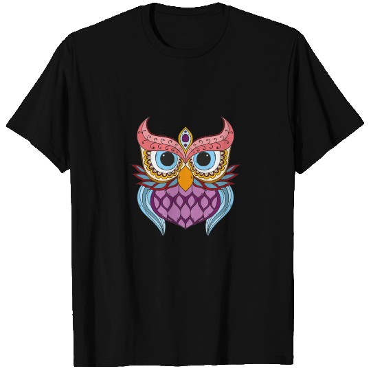 Owl Nocturnal Eagle Owl Birds Barn Owl T Shirts