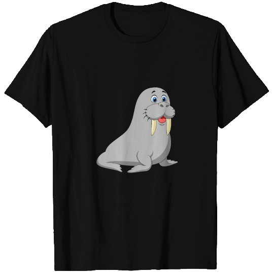 walrus cute seals arctic iceberg T Shirts