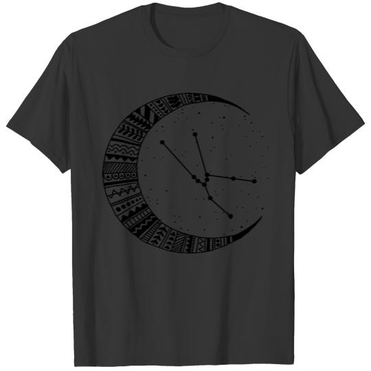Taurus zodiac sign with moon trend T Shirts