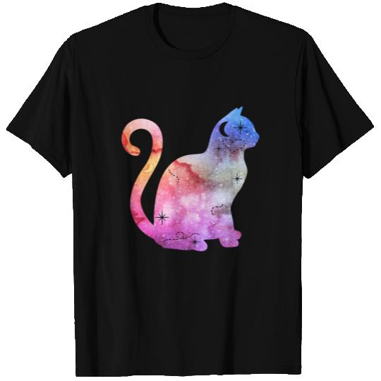 Galaxy Cat T Shirts