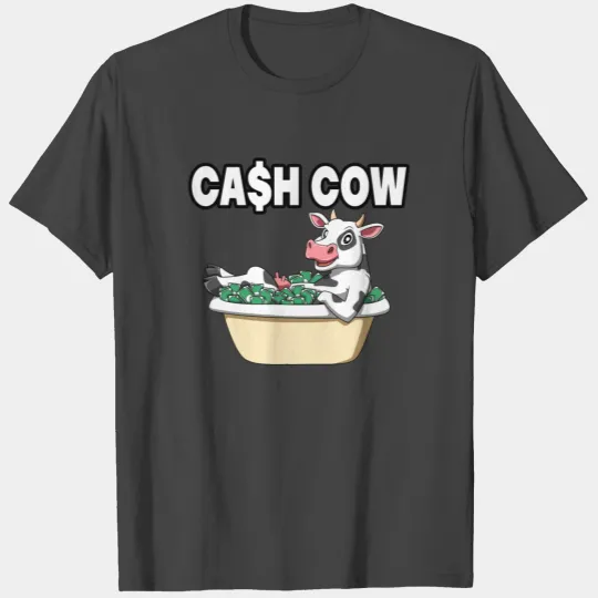 Cash Cow for an investor saver shareholder T Shirts