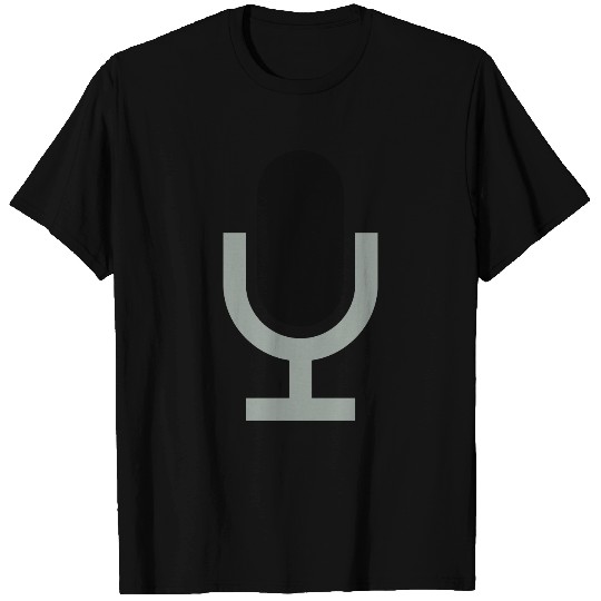 Icon Microphone Clipart T Shirts