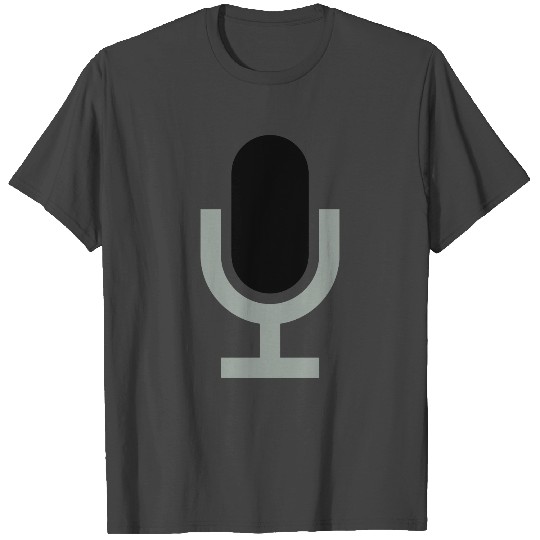 Icon Microphone Clipart T Shirts