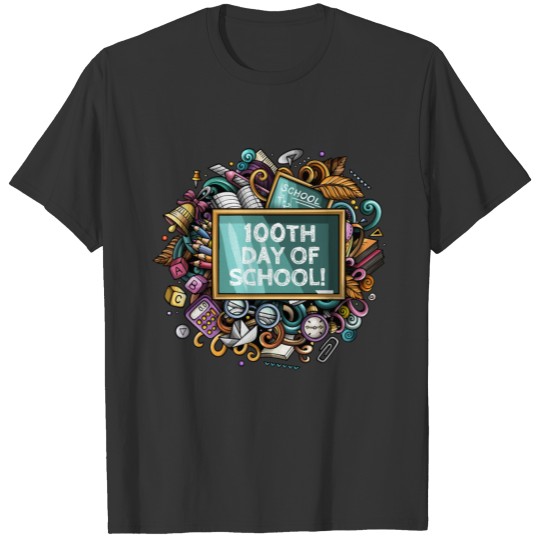 Happy 100th Day of School for Teacher or Kids T Shirts